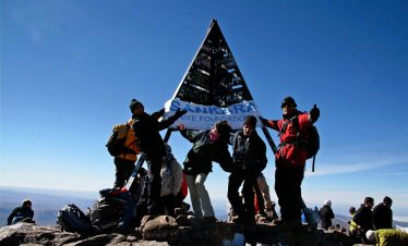 Toubkal summit