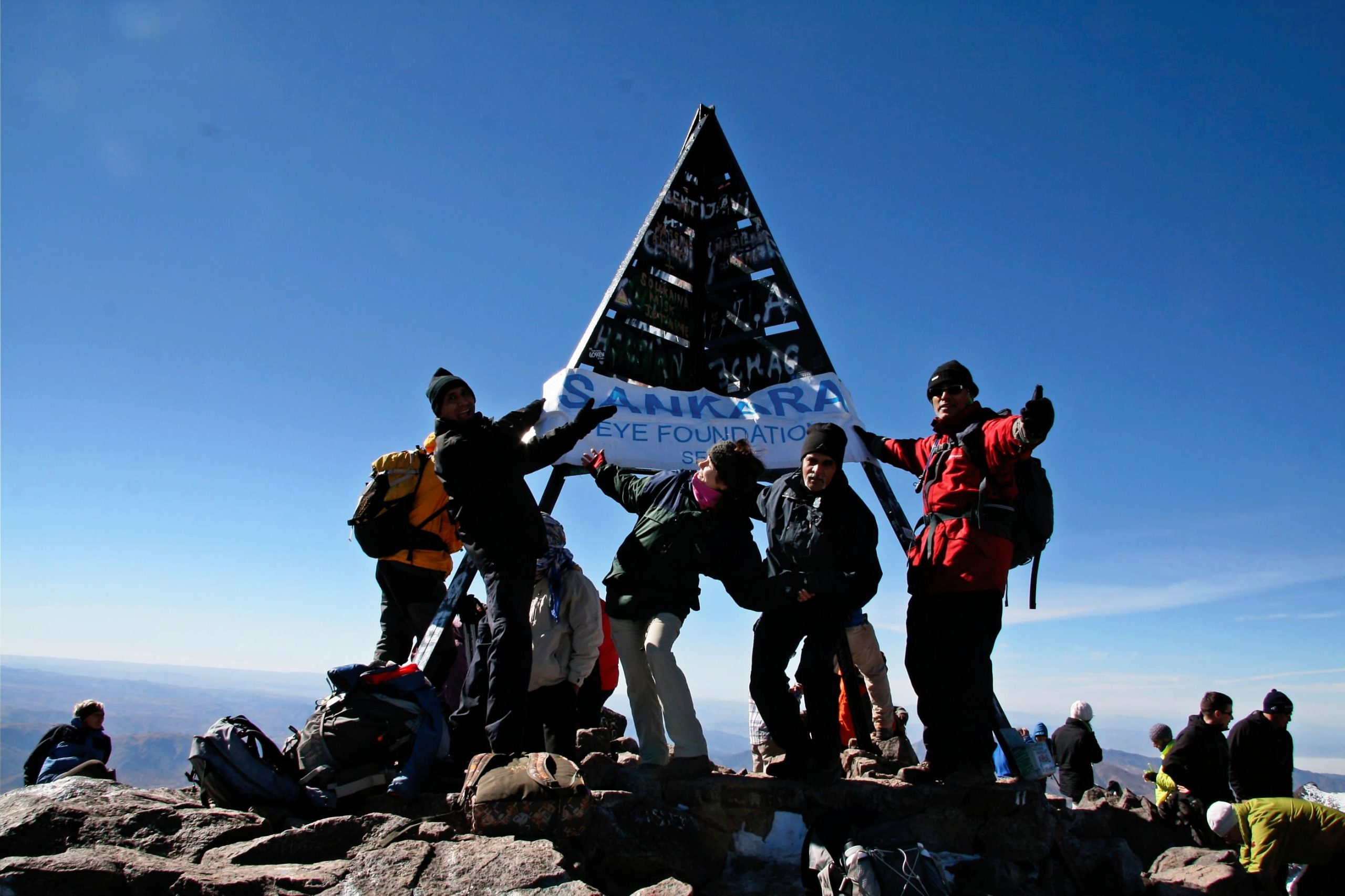 Toubkal summit