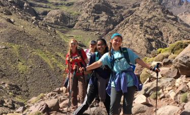 descent from Toubkal