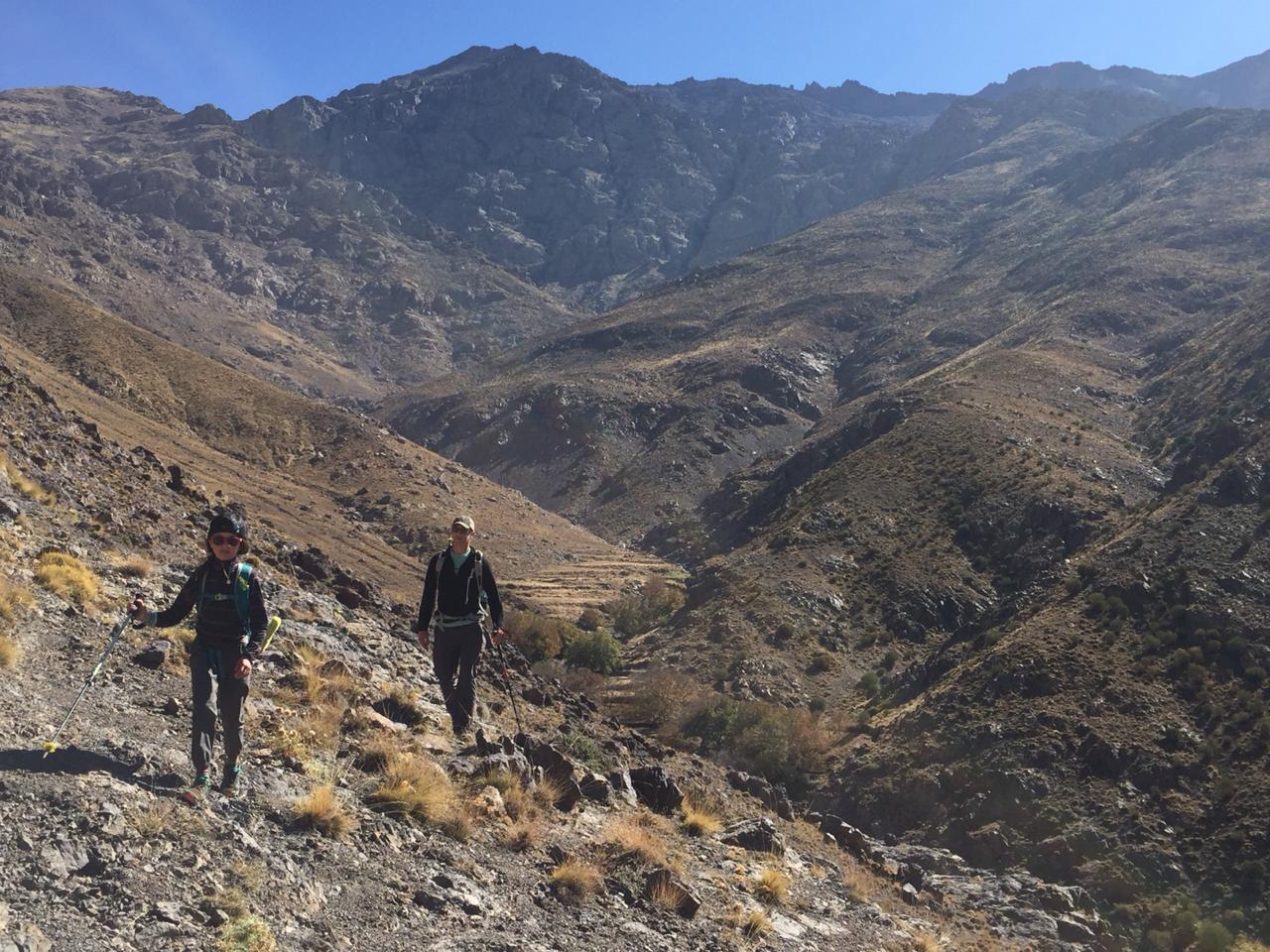 trekking high atlas